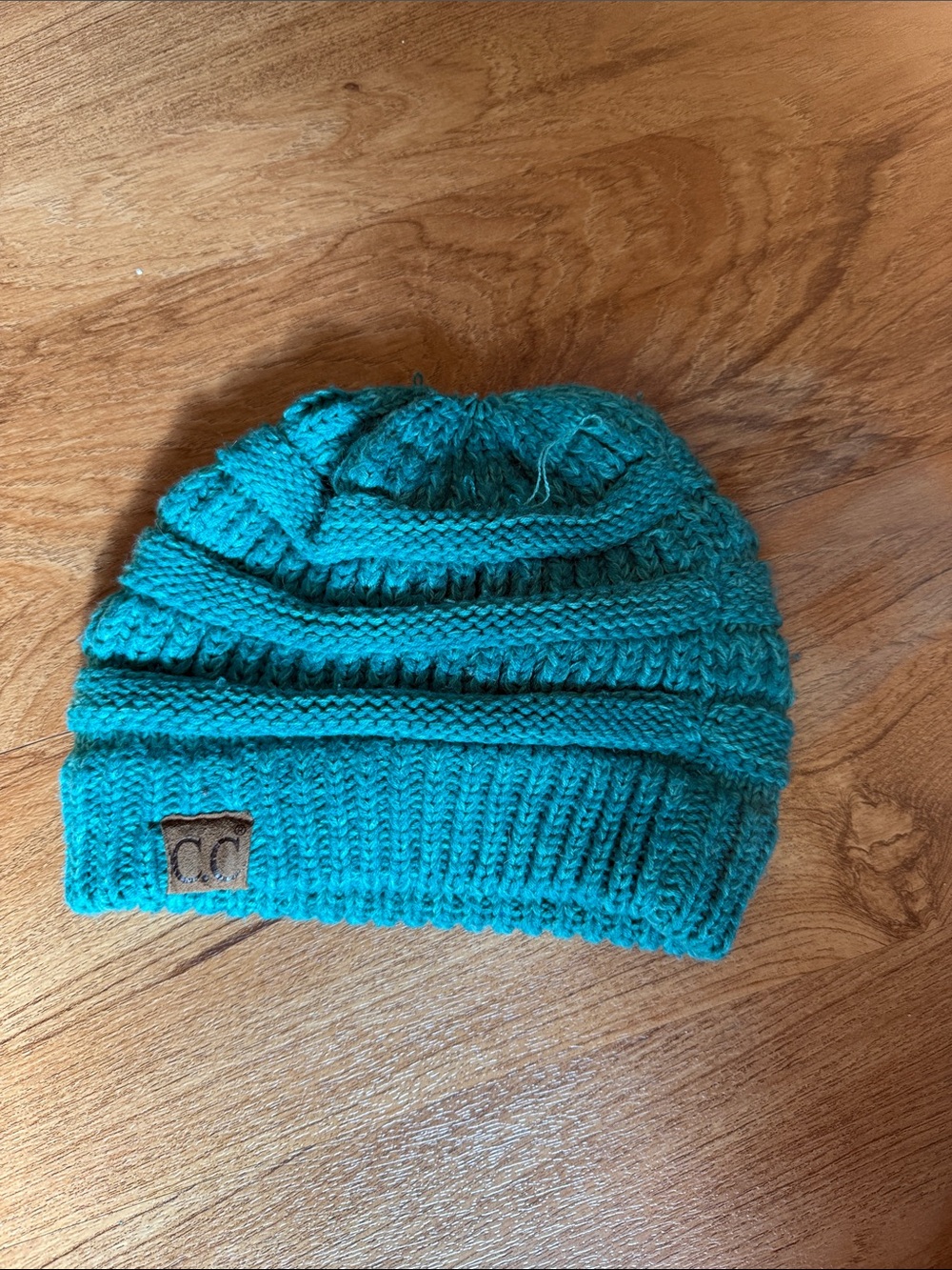 CC Kids Teal Knit Beanie